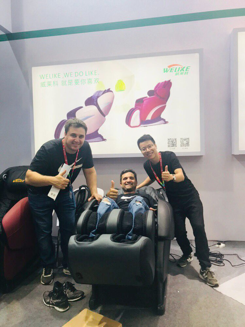International Buyers Tried Cnpromass Massage Chair